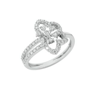 Axel Round Diamond Engagement Ring